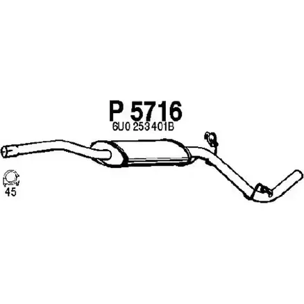 Резонатор FENNO P5716 SJQ 5GQF 2899669 6438013057164 изображение 0