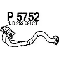 Выхлопная труба глушителя FENNO 6438013057522 2899695 P716 CSD P5752