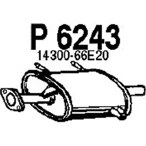 Глушитель FENNO 31PX 66C 2899782 6438013062434 P6243