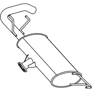 Глушитель FENNO P6286 391U R 2899826 6438013062861