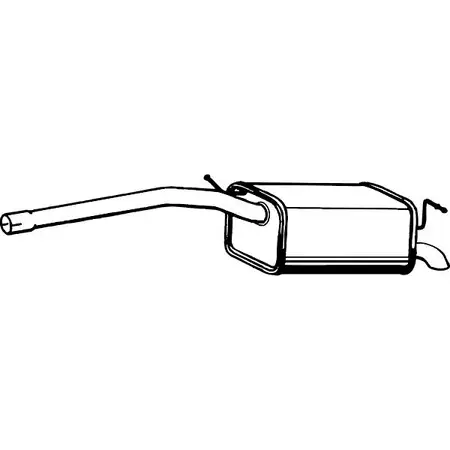 Глушитель FENNO P7566 0 QHX8V 2900719 6438013075663