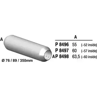 Глушитель FENNO P8498 6438013084986 2 POQAE 2901185 изображение 0