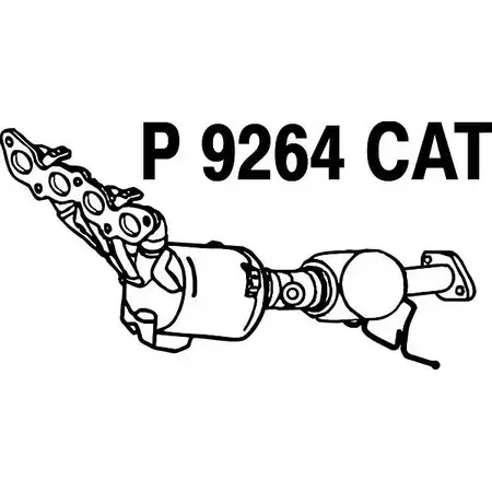 Катализатор FENNO X ZSU6 2901534 6438013092646 P9264CAT