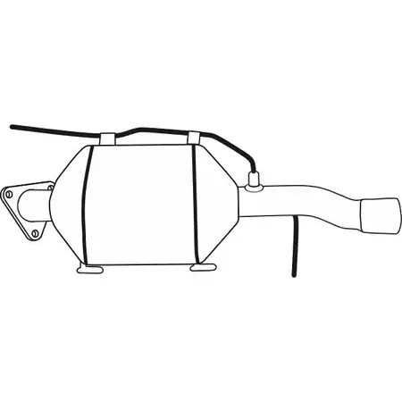 Сажевый фильтр FENNO 6RS GK 2901894 P9812DPF