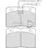Тормозные колодки дисковые, комплект COMLINE NQD3M2 ADB11047 210 48 2913210