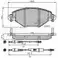 Тормозные колодки дисковые, комплект COMLINE AWN617T 2327 7 2913382 ADB21120