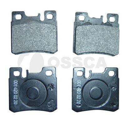 Тормозные колодки дисковые, комплект OSSCA 1440499417 W6PUY I 03628