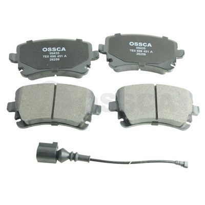 Тормозные колодки дисковые, комплект OSSCA 09435 HGK7 QX 1270894906 6943573094356 изображение 0