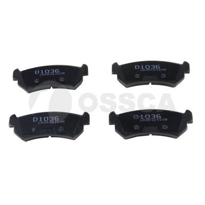 Тормозные колодки дисковые, комплект OSSCA 1440499972 L2 CE2X2 12227