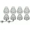 Тормозные колодки дисковые, комплект COMLINE XF6CVN J CBP11764 2917601