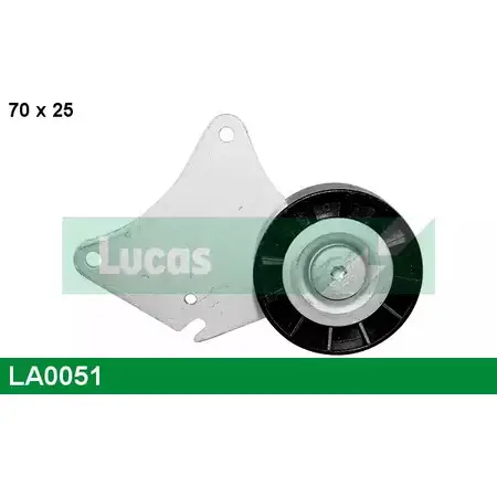 Обводной ролик приводного ремня LUCAS ENGINE DRIVE 84268C2 2929585 LA0051 M H7YV изображение 0