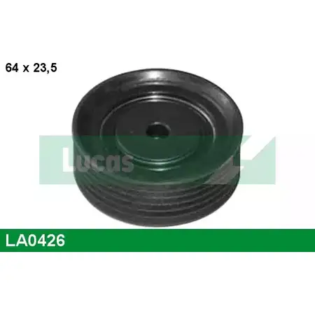 Обводной ролик приводного ремня LUCAS ENGINE DRIVE W21 6ZQY 2929943 LA0426 8IYNSMC изображение 0