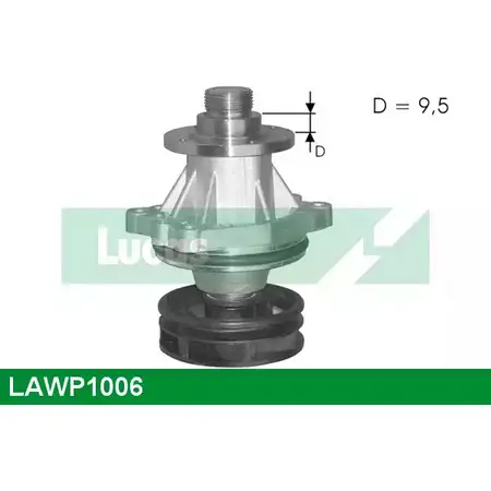 Водяной насос, помпа LUCAS ENGINE DRIVE QINMFEL LAWP1006 2930354 1TUC 95