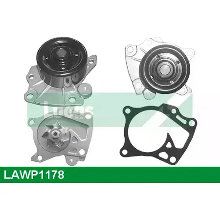 Водяной насос, помпа LUCAS ENGINE DRIVE 2930456 2AXCJ LAWP1178 V5AZ C