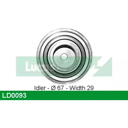 Натяжной ролик ГРМ LUCAS ENGINE DRIVE LD0093 2930598 QOJ 0X UVM1T изображение 0