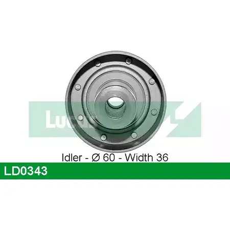 Натяжной ролик ГРМ LUCAS ENGINE DRIVE 0R2SD 2930756 LD0343 24BUX U изображение 0