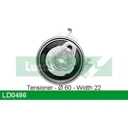 Натяжной ролик ГРМ LUCAS ENGINE DRIVE LD0486 M461E1 J E50QUY 2930823 изображение 0