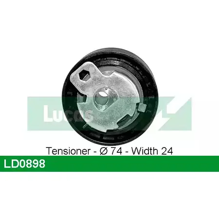Натяжной ролик ГРМ LUCAS ENGINE DRIVE LD0898 2930935 4FELPZ LZ7GS R