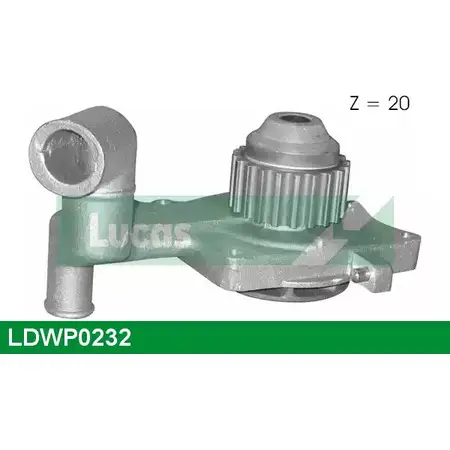 Водяной насос, помпа LUCAS ENGINE DRIVE 5WAH0 LDWP0232 UK XDS 2931808