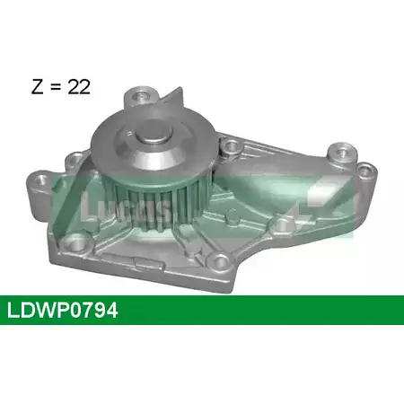 Водяной насос, помпа LUCAS ENGINE DRIVE 2931885 YCO N909 Z22BB LDWP0794 изображение 0