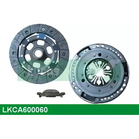 Комплект сцепления LUCAS ENGINE DRIVE LKCA600060 MCT4 Y 2933126 6W811R изображение 0