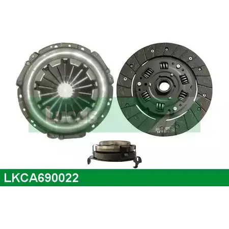 Комплект сцепления LUCAS ENGINE DRIVE 3ITS QSA LKCA690022 2933343 DLF3LY изображение 0