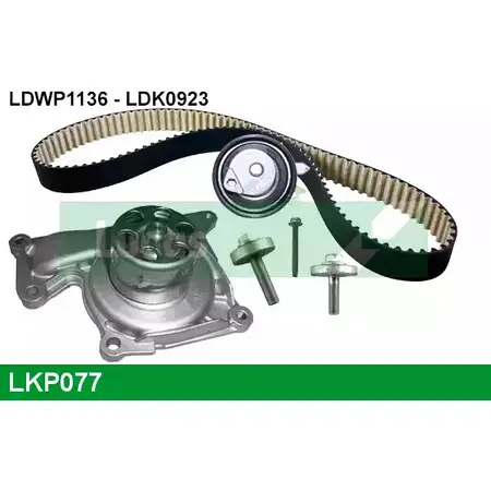 Водяной насос, помпа + комплект зубчатого ремня LUCAS ENGINE DRIVE LDWP1136 LKP077 2933555 LDK092 3
