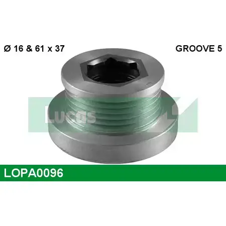Обгонная муфта генератора LUCAS ENGINE DRIVE 284628 2542470 2933744 LOPA0096