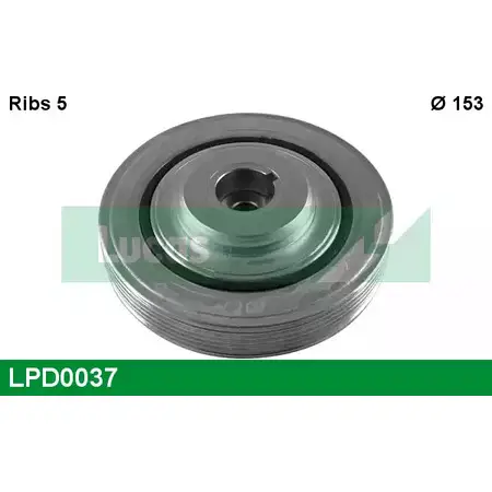 Шкив коленвала LUCAS ENGINE DRIVE Y9FJP0 VTAQ SC9 2933821 LPD0037