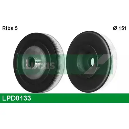 Шкив коленвала LUCAS ENGINE DRIVE KQ7 ITJ PCEOL1 2933910 LPD0133 изображение 0