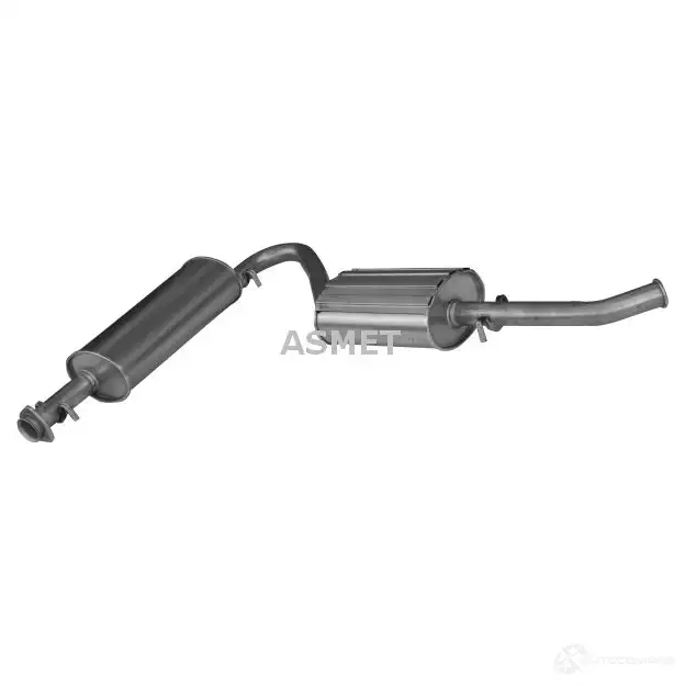 Задний глушитель ASMET 2937171 09041 N8 7063O