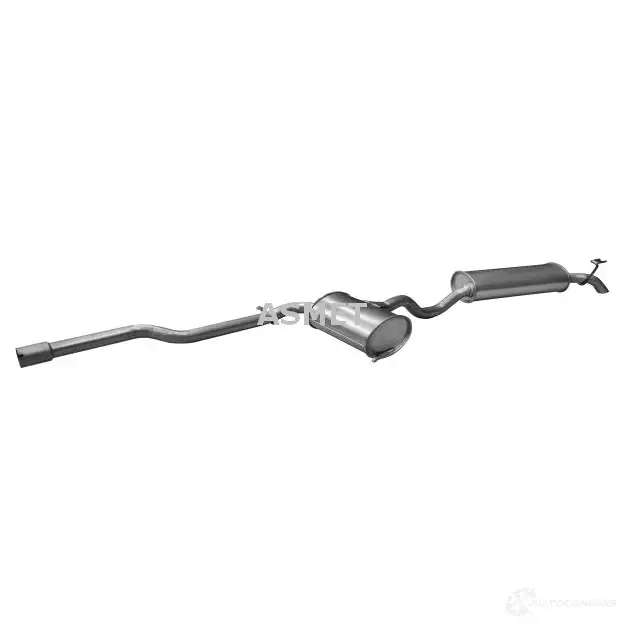 Задний глушитель ASMET 16076 Y1 ILT2 2937575 - Изображение 1
