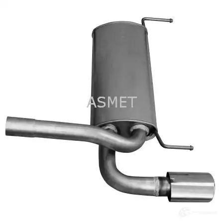 Задний глушитель ASMET 05253 CF B0A 1437306370