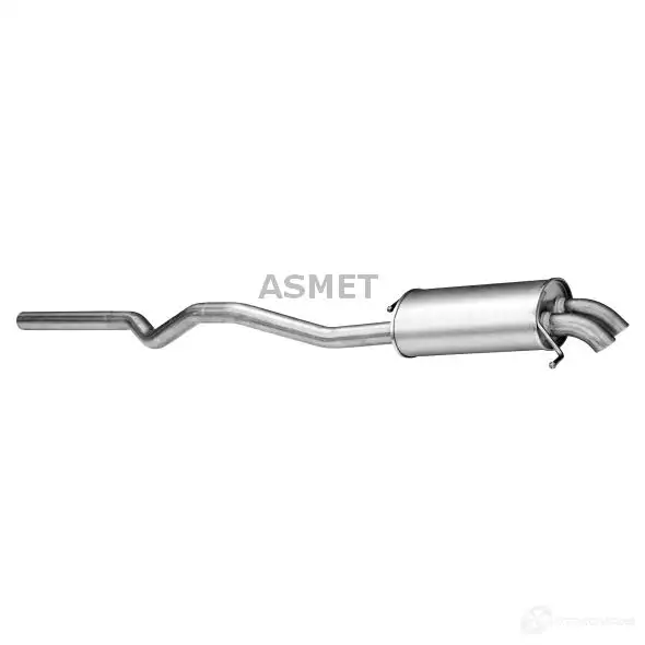 Задний глушитель ASMET 04109 KVH0 BZV 2936600