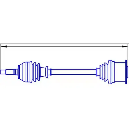 Приводной вал SERCORE 4P5R1VG 22320 121 0420 2950866