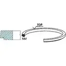 Поршневое кольцо KOLBENSCHMIDT DI FR86J 2961413 86264 H8S4V изображение 0