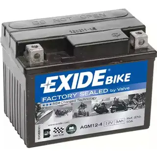 Аккумулятор 3 ач обратная 50 а 12 в 113x70x85 DETA 2970237 8 P9A9 3661024033954 AGM124