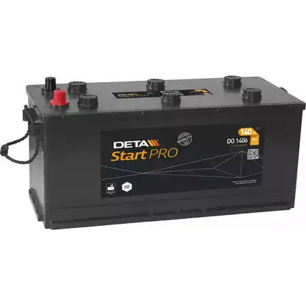 Аккумулятор 140 ач прямая 800 а 12 в 510x175x225 DETA 2970429 DG1406 62003 3068 640028076