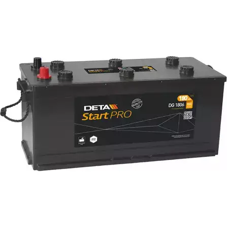 Аккумулятор 180 ач обратная 1000 а 12 в 510x218x225 DETA 680 29 643 15 2970443 DG1806