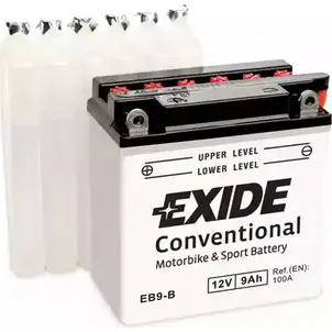 Аккумулятор 9 ач прямая 100 а 12 в 135x75x139 DETA EB9B 2970557 E72S1K YB9 -B