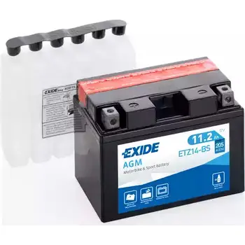 Аккумулятор 11.2 ач прямая 205 а 12 в 150x87x110 DETA 2970633 M364ZD3 YT Z14S ETZ14BS