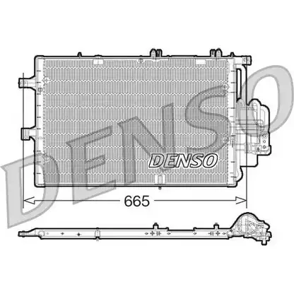 Радиатор кондиционера NPS WNCQ9 2978819 9V J8HK1 DCN20017