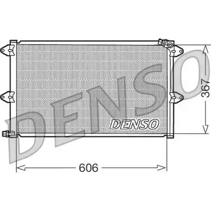 Радиатор кондиционера NPS DCN27001 WLS V4M IIP7NOV 2978872