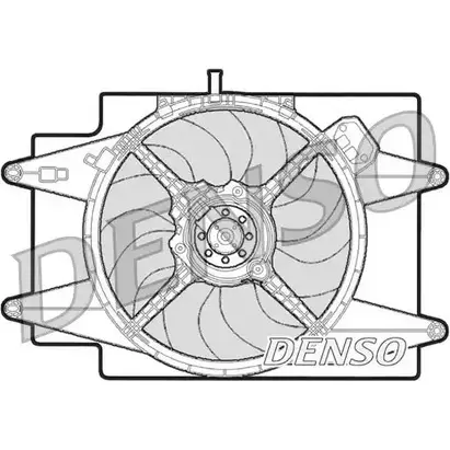 Вентилятор радиатора двигателя NPS O 01FVQ8 DER01002 8POUZA 2979326 изображение 0