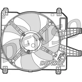 Вентилятор радиатора двигателя NPS Z04H4 DER09004 2979351 EG5T K изображение 0