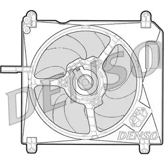 Вентилятор радиатора двигателя NPS 2979355 DER09010 EMR NF POB5W изображение 0