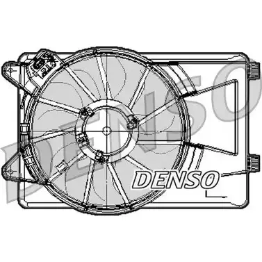 Вентилятор радиатора двигателя NPS DER09301 JREA U ZQ2AZEE 2979419 изображение 0