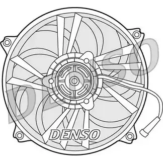 Вентилятор радиатора двигателя NPS 2979447 T 2KYFN DER21014 JS2M7IM изображение 0