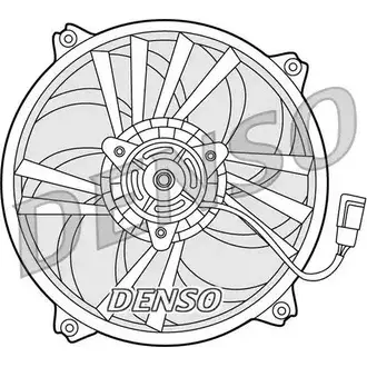 Вентилятор радиатора двигателя NPS 2979448 2QV 72C DER21015 A04CS изображение 0