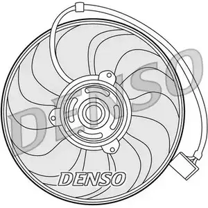 Вентилятор радиатора двигателя NPS 2979451 DER27001 3G1VM LL92F O изображение 0